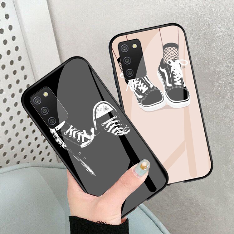 ( SC39 ) Softcase Glass Kaca Samsung A02s - Kesing Hp - Softcase Glass Hp Samsung A02s - Softcase Ka