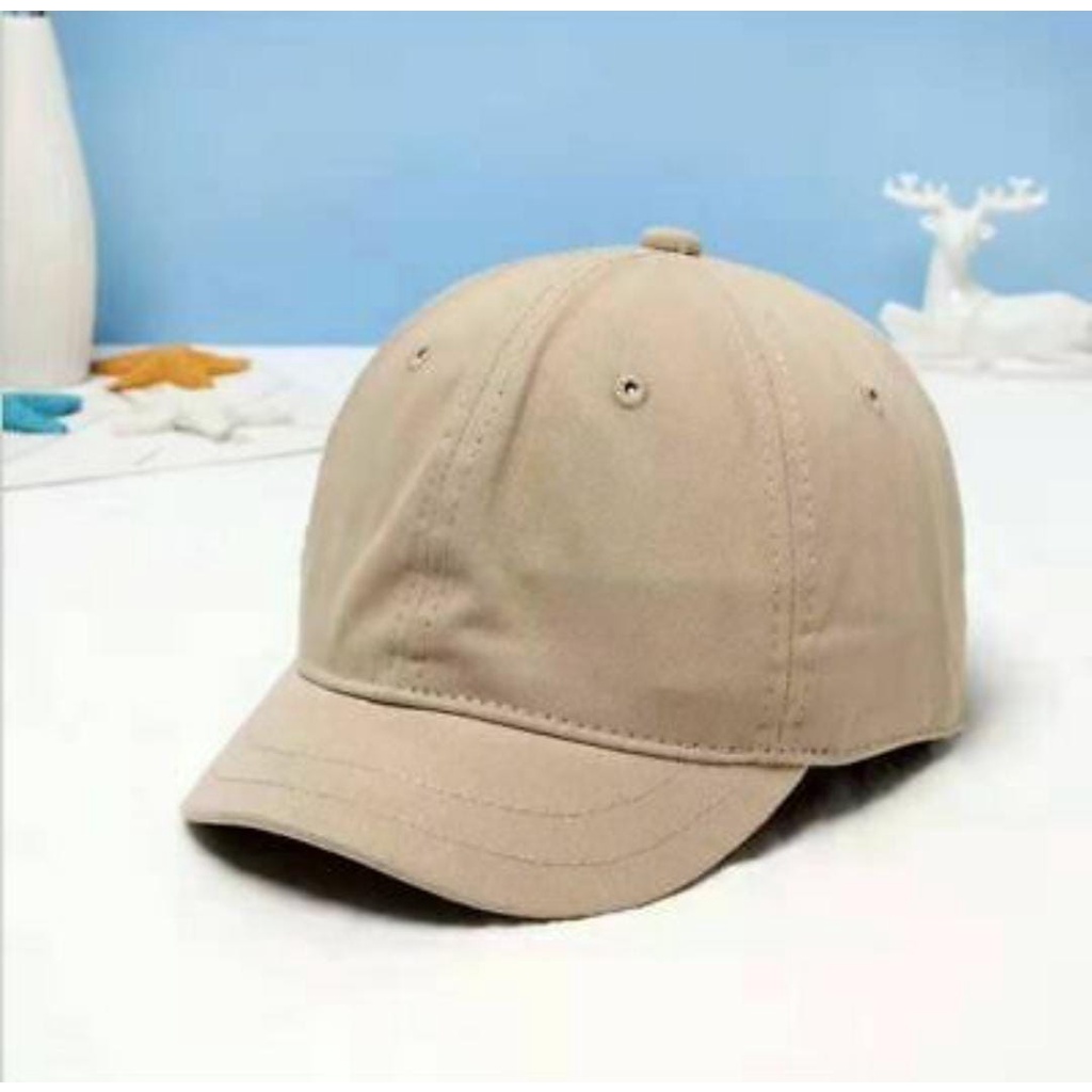 Unisex Baseball Cap Cotton Short Brim Sun Hat Adjustable Classic Sports Casual Topi Lidah Bebek Termurah Cod