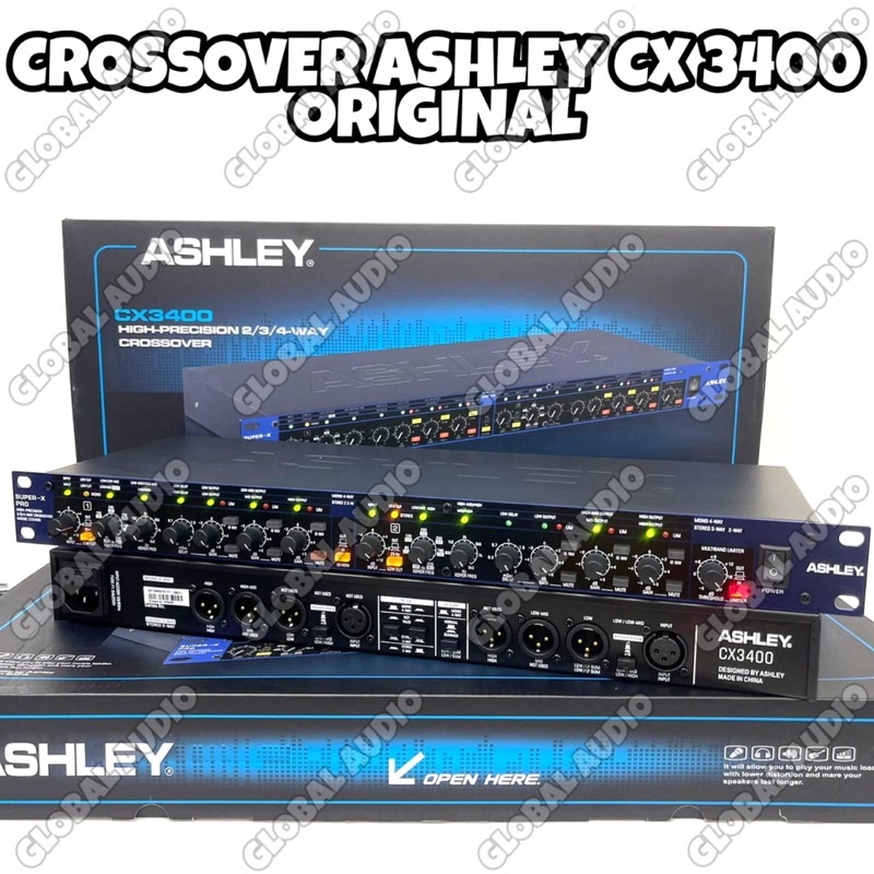 Crossover Ashley CX 3400 Original With Limetera Super X-pro Cx3400 Bagus Murah ( Bisa COD )