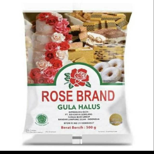 

ROSE BRAND GULA HALUS 500 gram
