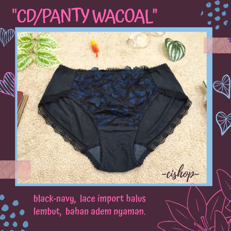 SALE  CUCI GUDANG CD/ PANTY WACOAL, CUTTING LABEL, ORI, NEW
