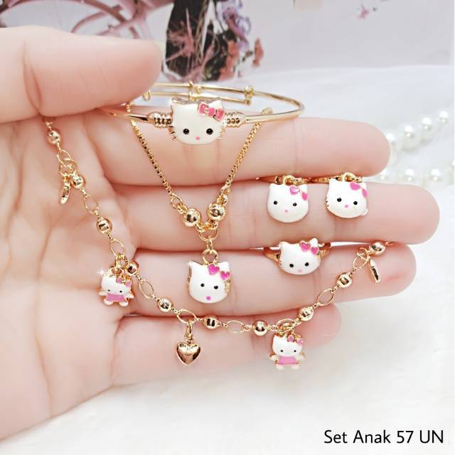 Set xuping anak lapis emas 24karat