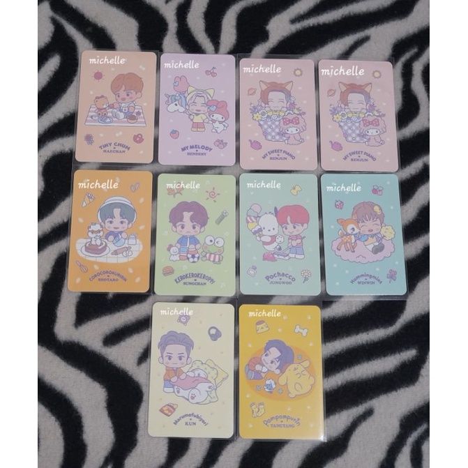 Nct sanrio tc haechan renjun jungwoo sungchan shotaro win win hendery kun yangyang  character