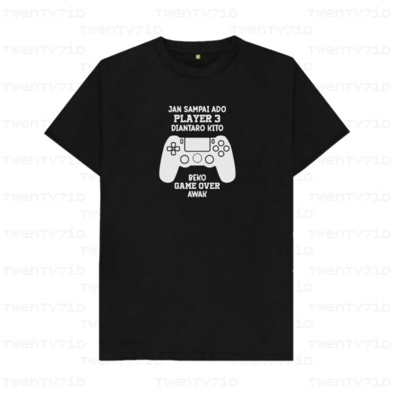 Baju Distri Minang Jan Sampai Ado Player 3 Clothing Kaos Unisex