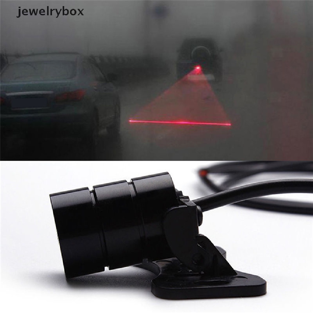(Box) Lampu Laser LED Merah Universal Anti Tabrakan Untuk Fog Lamp Belakang Mobil