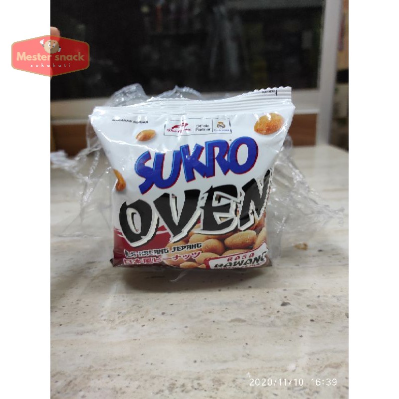 

Kacang Sukro Oven 12 gram (1 renceng isi 10 pcs)