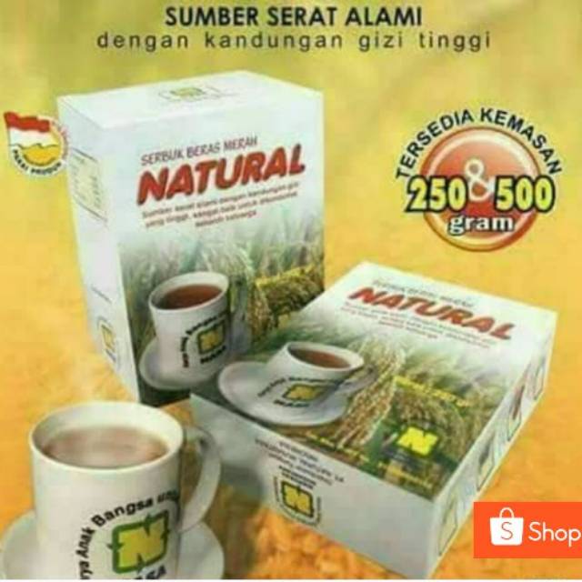 

Beras Merah Berbentuk Serbuk SBMN (Serbuk Beras Merah Natural)