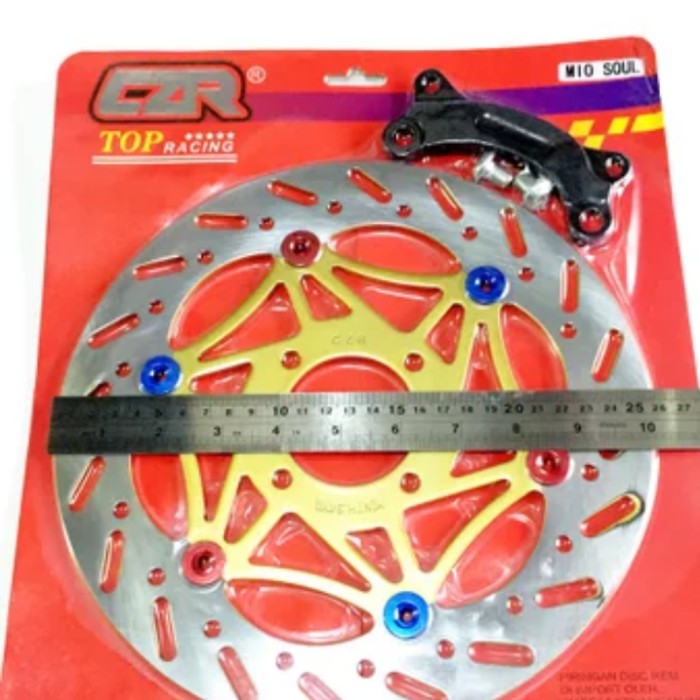 PIRINGAN DISC DEPAN+BREKET MIO SOUL/XEON LEBAR 260MM-MODEL BULAT