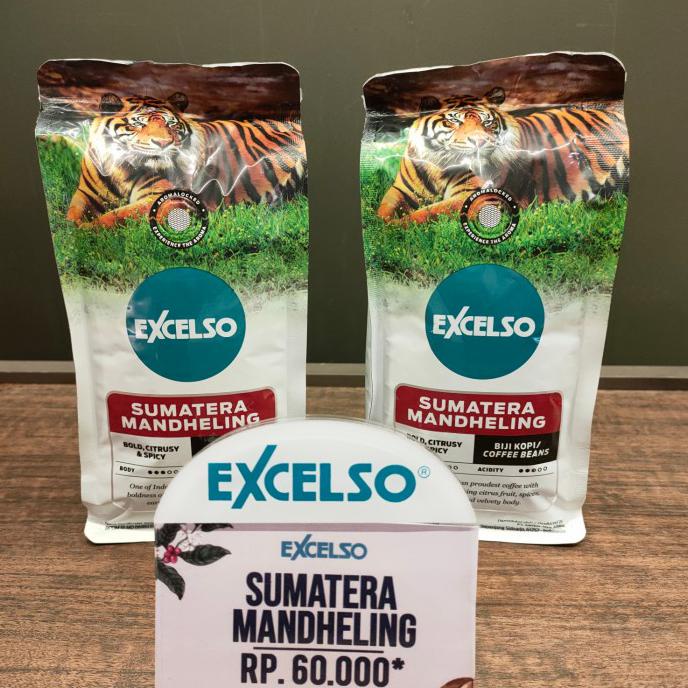 

Aman Kopi Excelso Sumatra Mandailing Bean 200 Gr Pure Coffee Terlaris