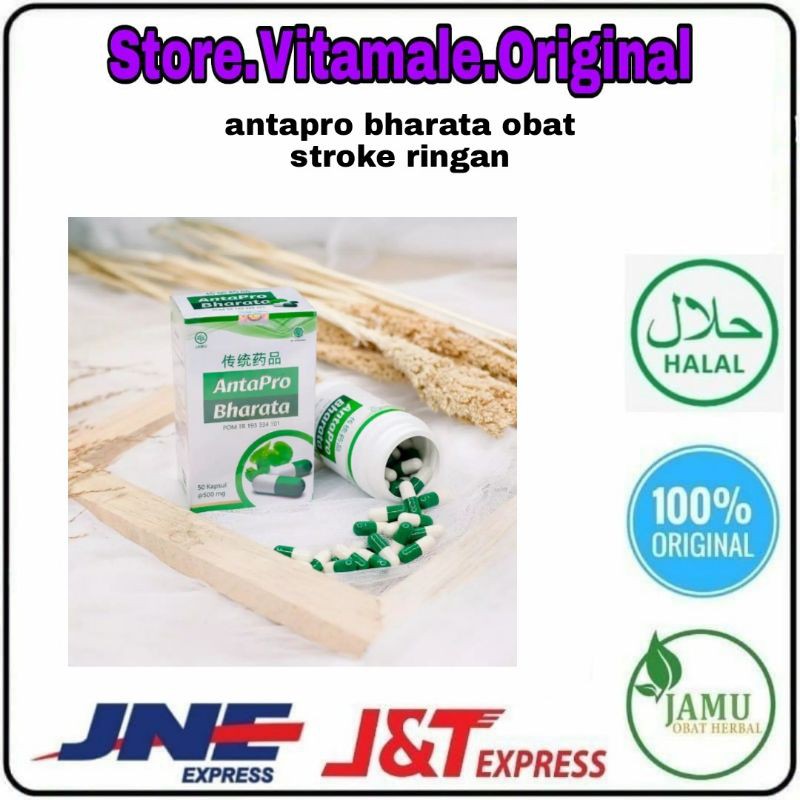 

ANTAPRO BHARATA OBAT STROKE ORIGINAL HERBAL BPOM ATASI STROKE RINGAN & MENAHUN