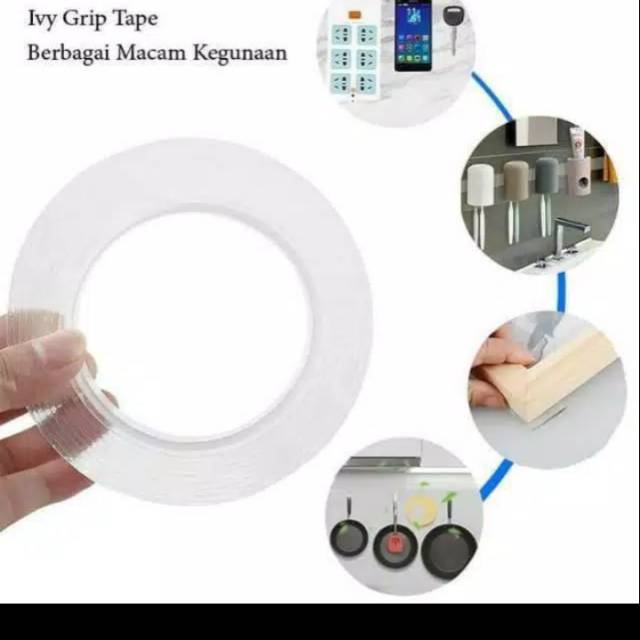 

Double tape magic / double tape multifungsi 3 meter (ready stock)