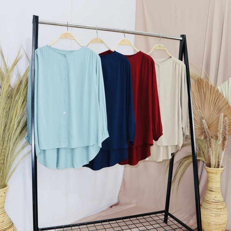 Blouse Zahra,kemeja Zahra//atasan wanita kemeja Zahra,Kemeja Cantik cocok buat apa saja