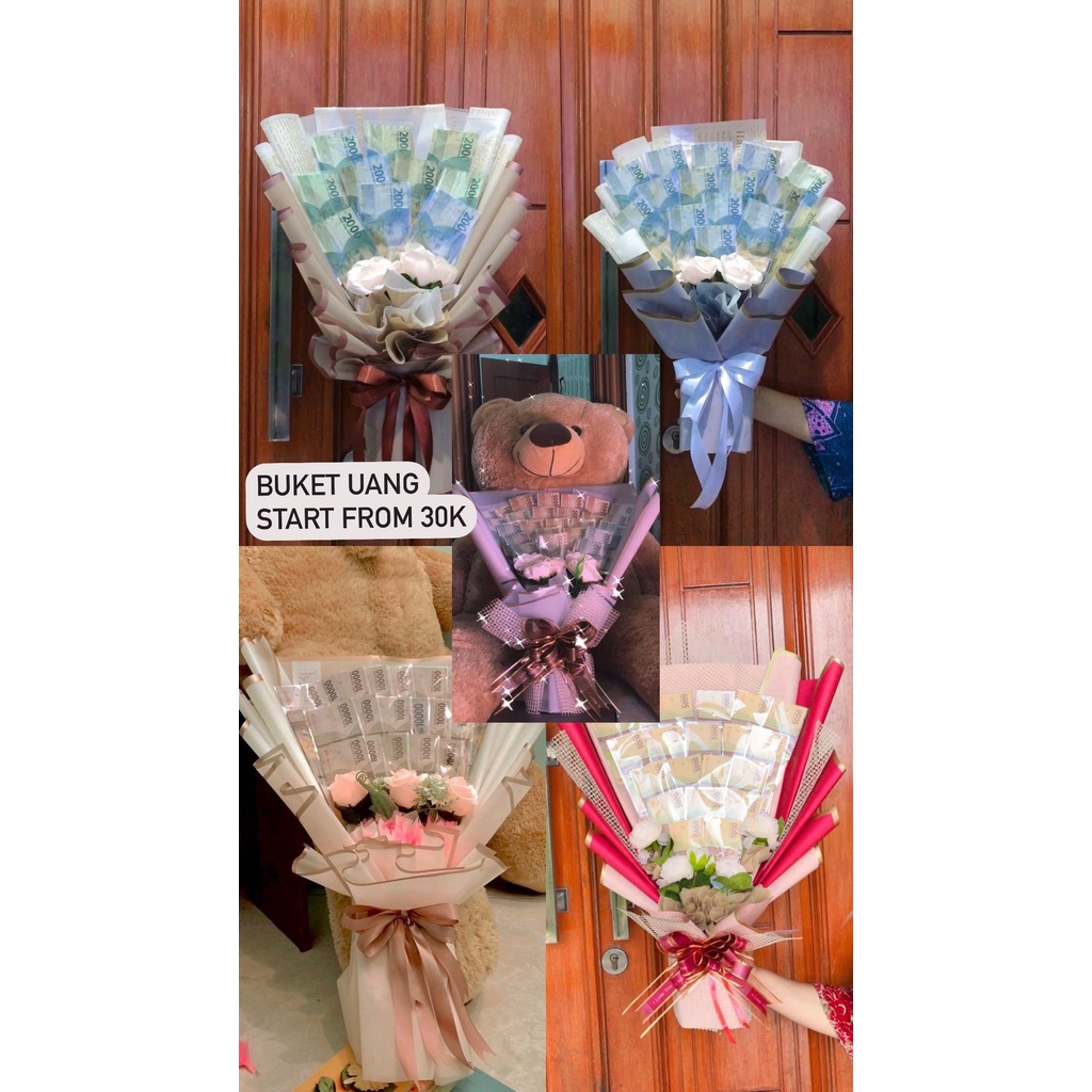 

BUKET UANG/BOUQUET UANG MURAH/BUKET WISUDA/BUKET ULANG TAHUN
