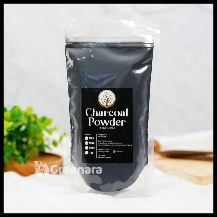 

TERBARUU!! Activated Charcoal Powder 250gr Food Grade / Bubuk Arang Aktif TERLARIS