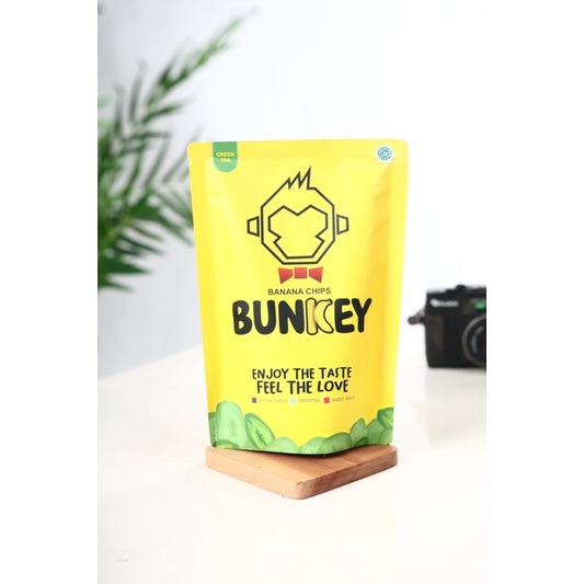 

Bunkey Banana Chips "Greentea
