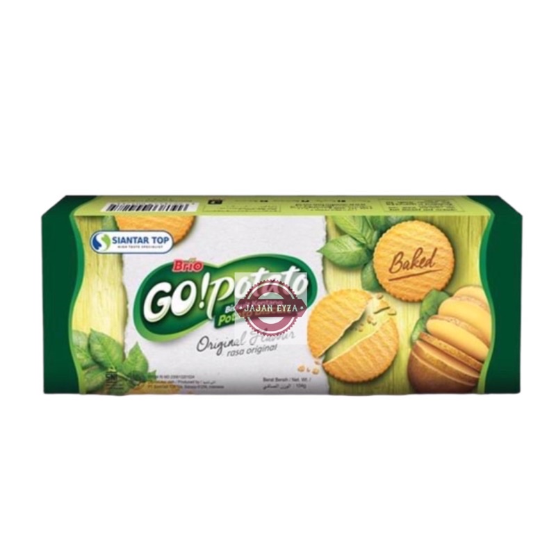 

SIANTARTOP BRIO GOPOTATO / BISKUIT KENTANG POTATO / BISCUIT ORIGINAL FLAVOUR