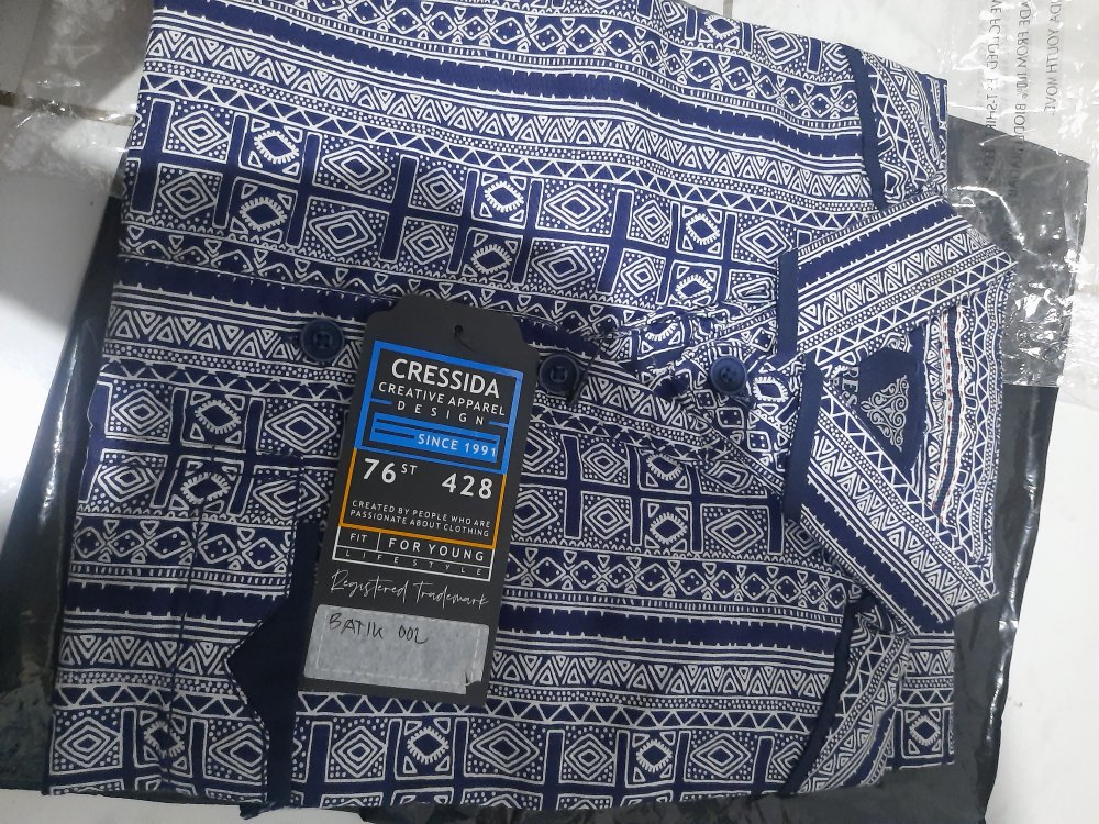 Kemeja Batik Cressida Original Slimfit - Rmws.ew807