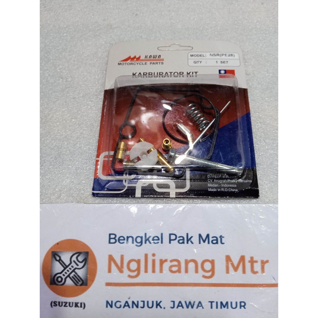 Repair kit Karbu karburator jarum skep NSR 150 r rr sp astra PE 28 original Kawa