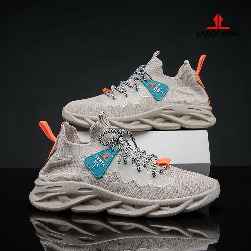 Larocking – Venta Vol 1 Coklat | Sepatu Sneakers Running Gym Shoes