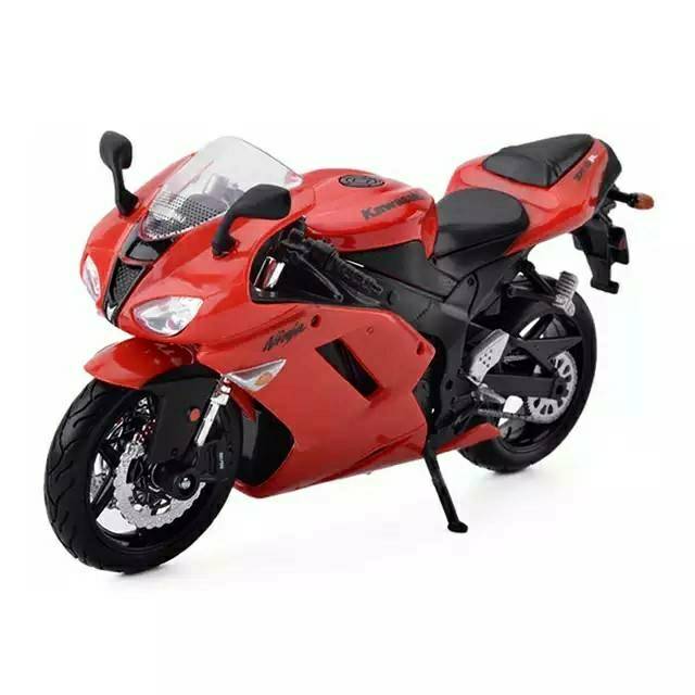 Diecast Miniatur Motor MAISTO KAWASAKI NINJA ZX6R