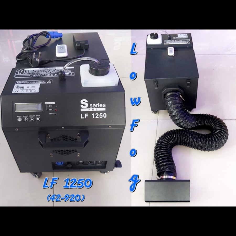 Mesin Dry ES Liquid Smoke Merk S Series LF 1250 Remote Asap Banyak