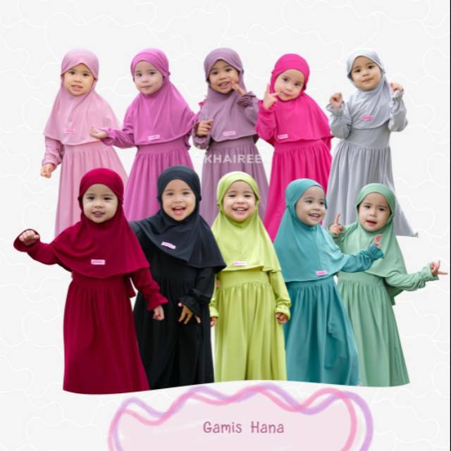 KHAIREEN GAMIS HANA | HIJAB ANAK