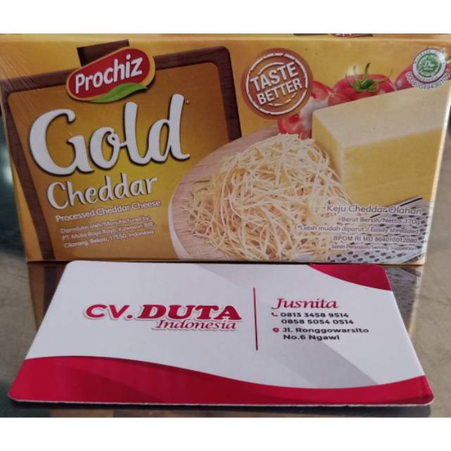 

Prochiz Gold Cheddar 170Gr