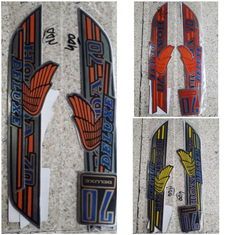 striping sticker honda c70 / C 70