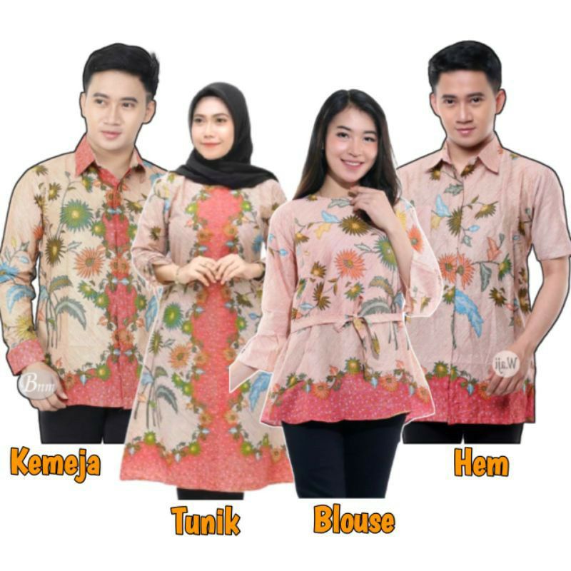 Terlaris Maura Couple - Sania Ruffle Batik Couple wxLxwoRTydEl1k