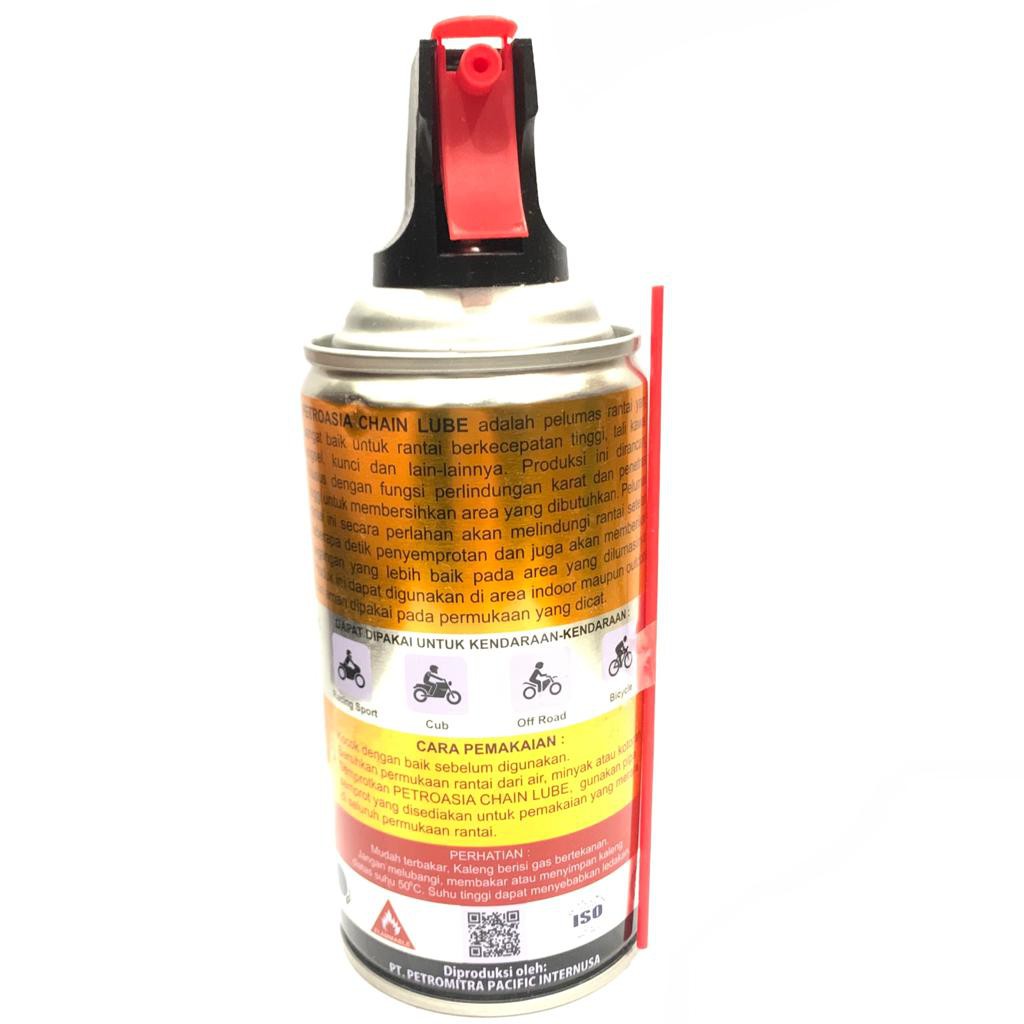 CHAIN LUBE CHAINLUBE 300ML PELUMAS RANTAI SEPEDA MOTOR PETROASIA