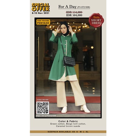 Poeva PV-0721008 Just Be You Tunik By Tuneeca Diskon Sale Promo