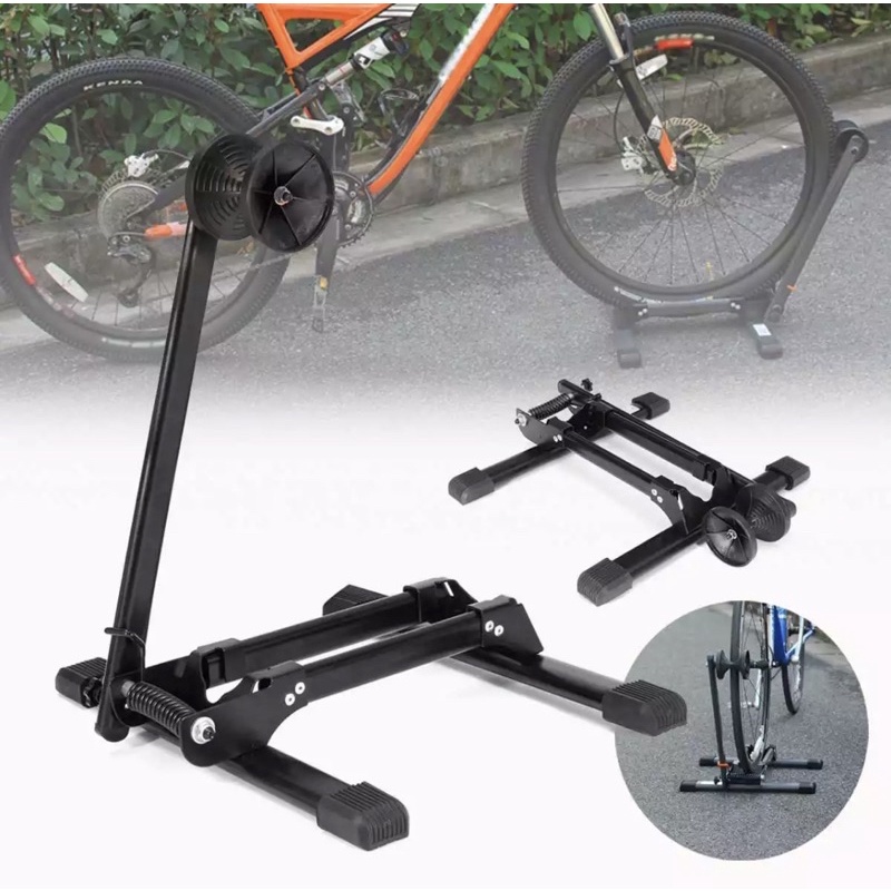 Paddock Sepeda Single Arm Stand Bike Parking