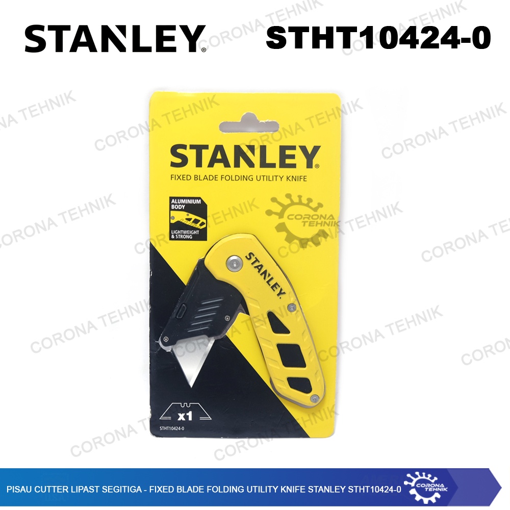 Stanley STHT10424-0 - Pisau Cutter Lipat Segitiga Folding Utility Knife