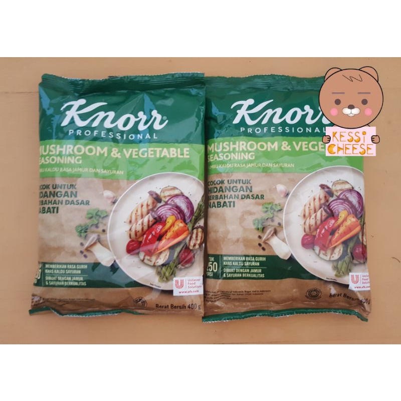 

KNORR MUSHROOM & VEGETABLE SEASONING / KALDU JAMUR 400 GR