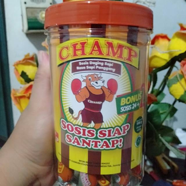 

Sosis CHAMP daging sapi