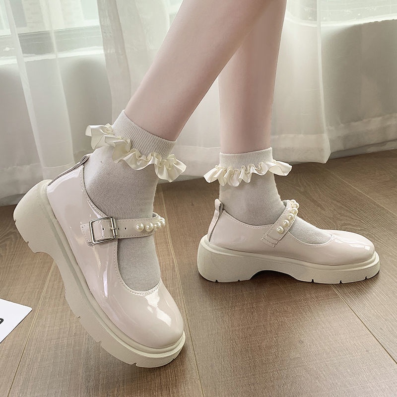 FD Sepatu Marry jane Sepatu Flat Kasual Ballerina Wanita Korean Style Terbaru KI-028