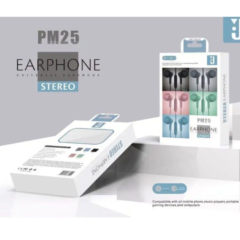 Handsfree J JBL PM-25-Earphone J JBL PM-25 Stereo