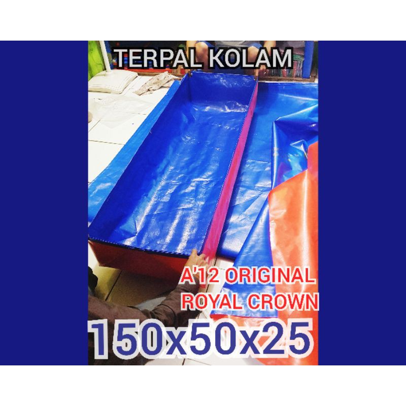 TERPAL KOLAM (A12) 150X50X25 KOLAM MINI