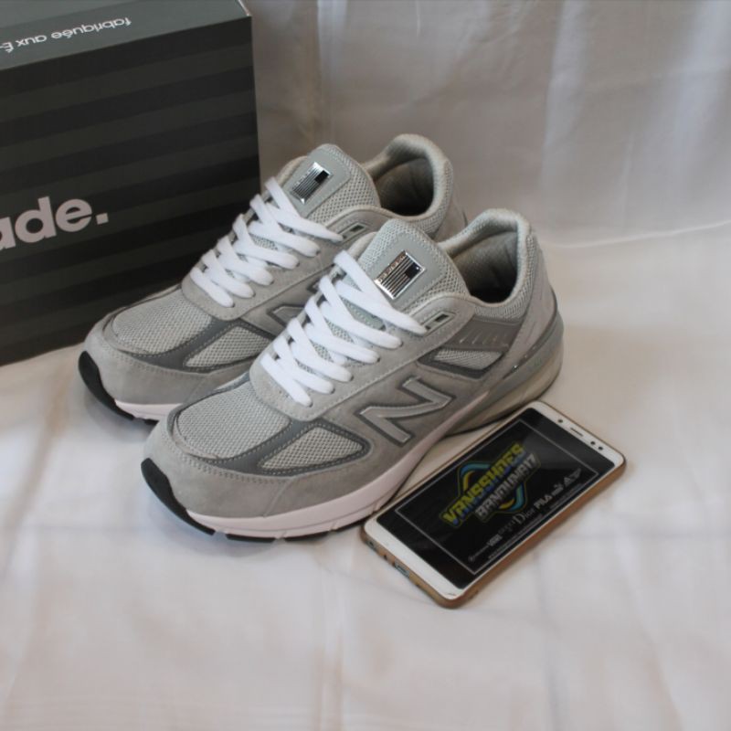 Perfect Kick/Like Ori, NB 990 V5 Gramho Light Grey