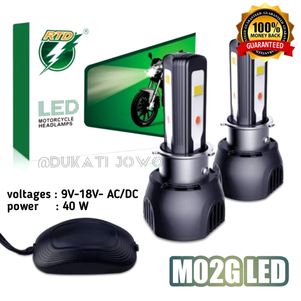 Lampu Led 3 Sisi RTD Rayton 40 Watt Original RTD M02G Universal