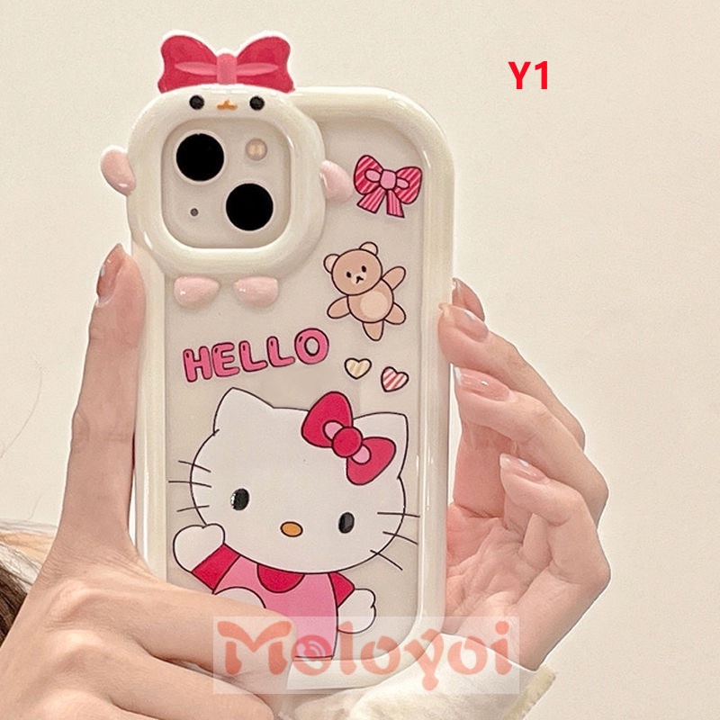 Soft Case Desain Kartun Hello Kitty Doraemon Monster Untuk IPhone 7 8 Plus 13 11 12 14 Pro MAX 14 Plus XR 6 6S X XS MAX SE 2020