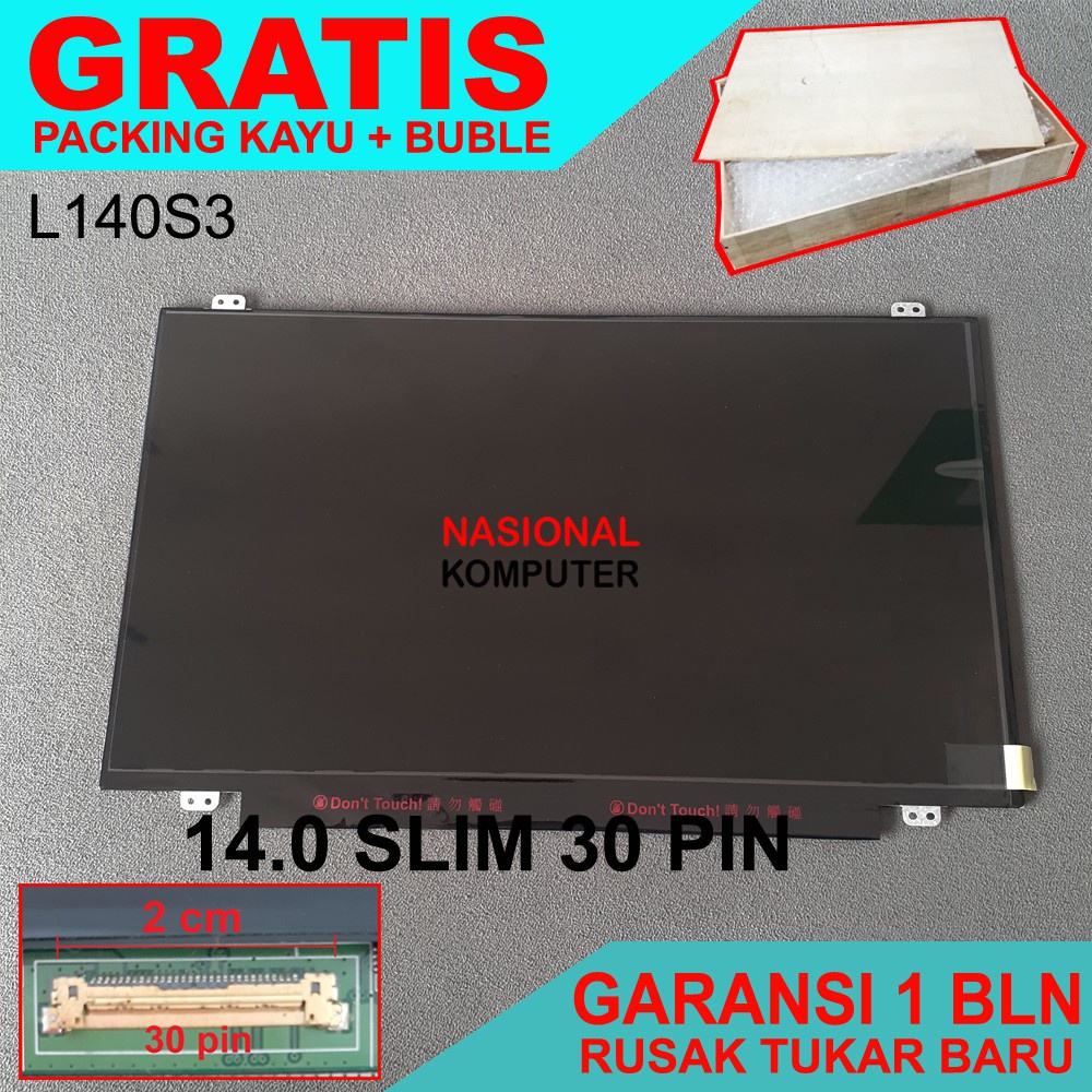 Layar LCD LED Laptop Lenovo G40 G40-30 G40-45 G40-70 G40-80 G41-35