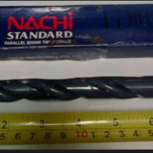 Mata bor besi Nachi 17mm isi 2 batang