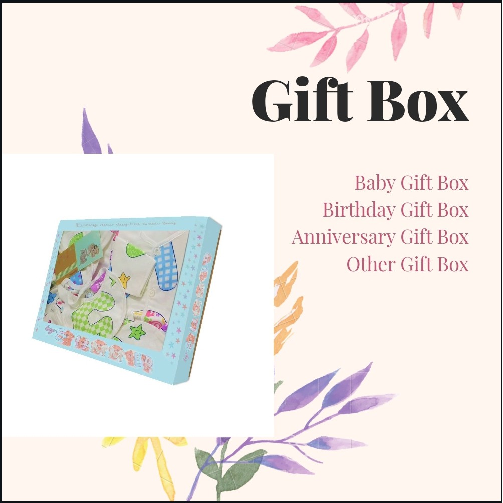 Gift Box Exclusive / Kotak Kado Hadiah Gratis Kartu Ucapan