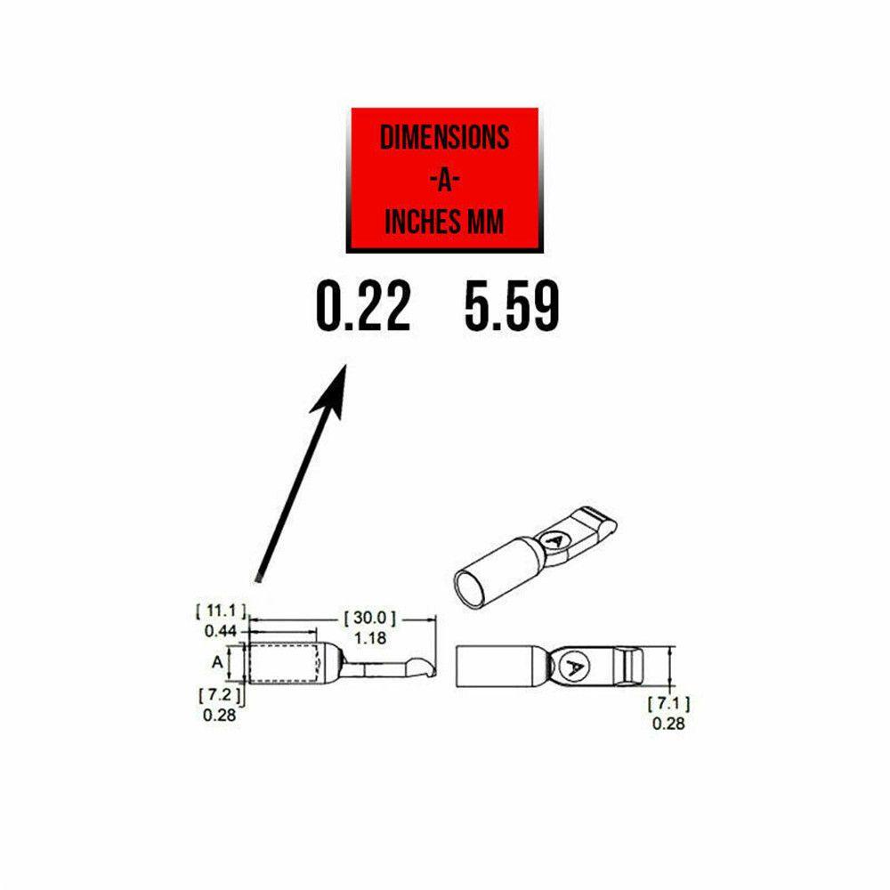 Terminal Tembaga Nanas Seal Insulated Tahan Korosi Universal Konektor 50AMP