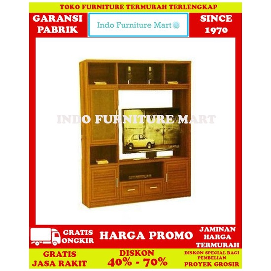 Meja Tv Rak Tv Minimalis Lemari Bufet Expo Wall Unit Tv Expo Wu 8218