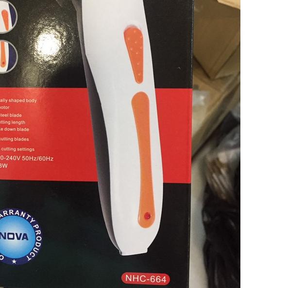 ♖ Alat Mesin Potong Pangkas Cukur Rambut Bayi Baby Anak Nova NHC 664 NHC664 NHC-664 Charger Clipper 