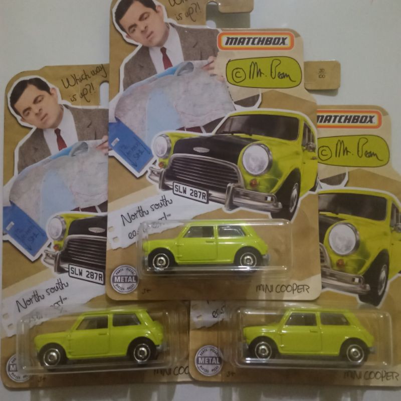 matchbox mrbean mini cooper