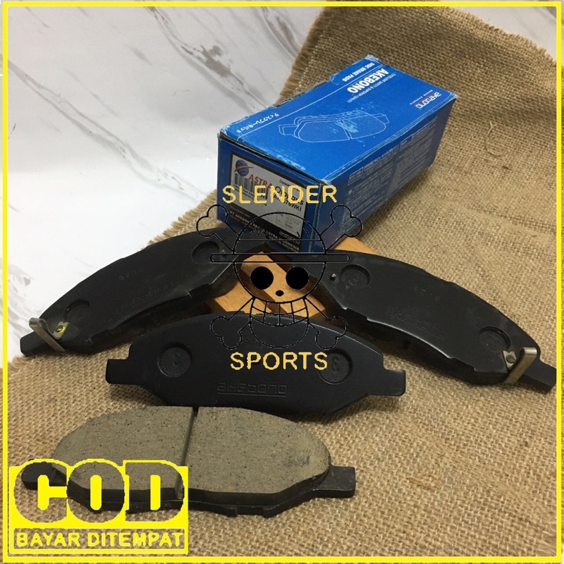 BRAKE PAD GRAND LIVINA NEW AKEBONO -KAMPAS REM DEPAN AKEBONO XGEAR
