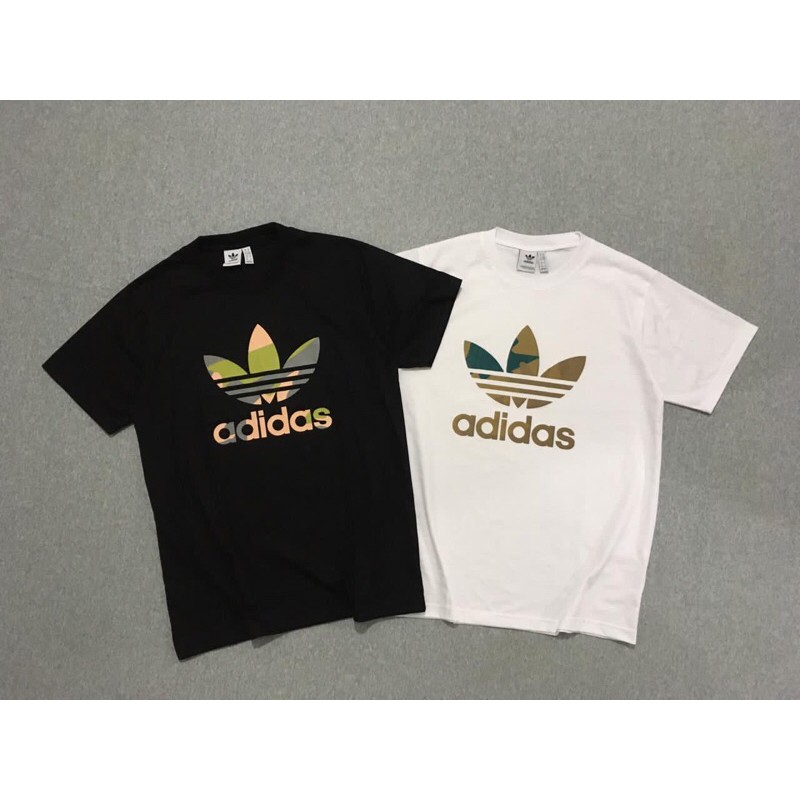 Kaos Adidas Trefoil Camo